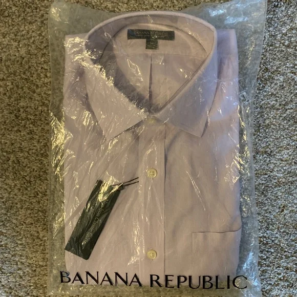 white christmas dresses Banana Republic Men's Red and White Plaid Classic Fit Long Sleeve Dress  Shirt main image 1